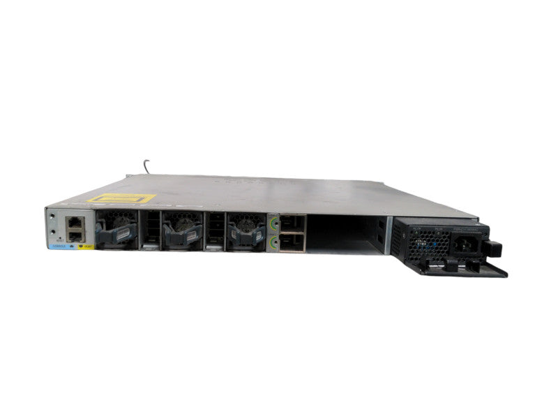 Cisco WS-C3850-48U-E, 48 10/100/1000 Ethernet UPOE ports, 1x 1100W PSU