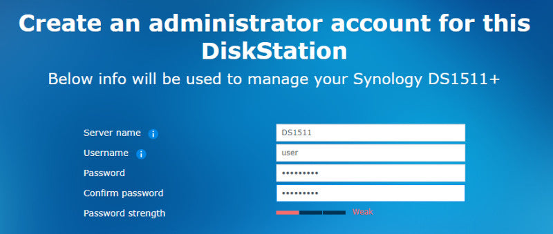 Synology DiskStation DS1511+ 5 Bay NAS, 5x 2TB 3.5"HDDs !