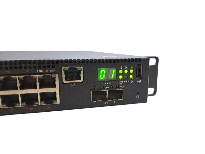 Dell N2024P | 24-Port Gigabit PoE+, 2x 10G SFP+ Managed Network Switch