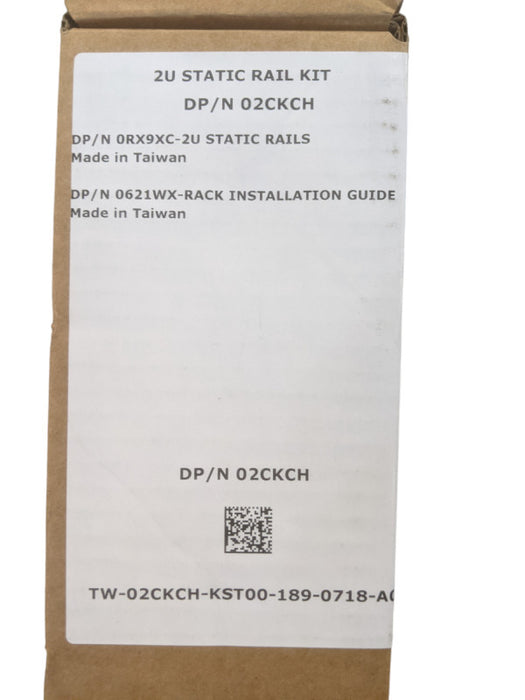 2U Server Static Rail Kit | DP/N: 02CKCH Q