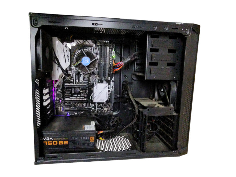 Custom PC/ASUS Prime Z270-A, i7-7700 CPU 3.60GHz, 8GB DDR4, 256GB NVMe