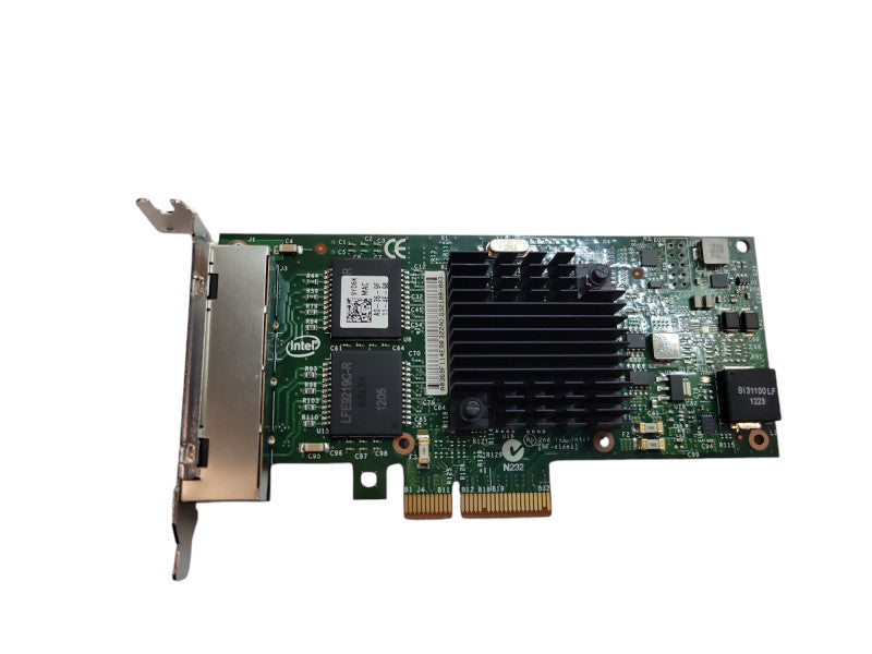 Dell X8DHT Intel i350-T4 Quad Port Gigabit Full Profile Ethernet Server -LP %