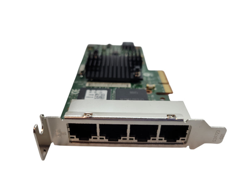 Dell X8DHT Intel i350-T4 Quad Port Gigabit Full Profile Ethernet Server -LP %