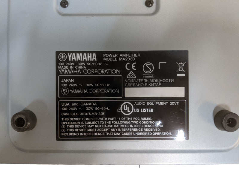 Yamaha Power Amplifier MA2030