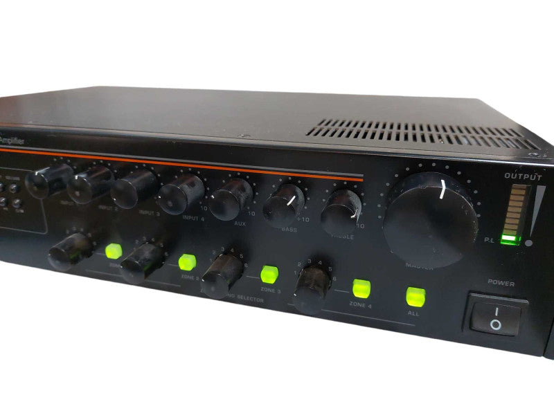 Factor Four Zone Commercial Mixer Amplifier Model: X-7240-4  =