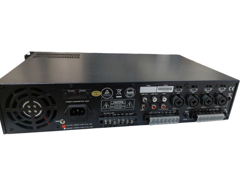Factor Four Zone Commercial Mixer Amplifier Model: X-7240-4  =