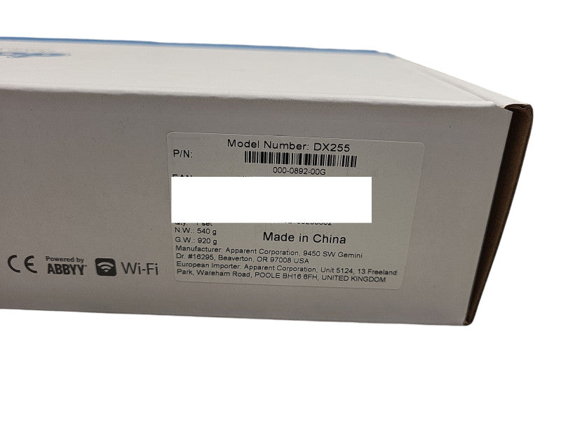 Doxie Go SE Wi-Fi Wireless Document & Photo Scanner - Model: DX255 Brand New Q$