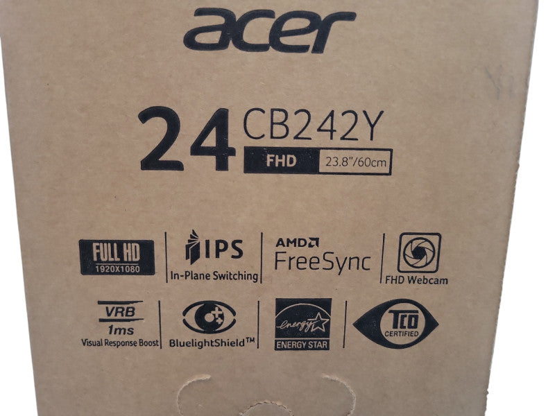 ACER CB242Y 24" IPS FHX (1920x1080) 1ms response time LCD Q%