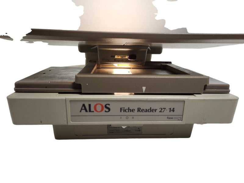 Vintage Alos Fiche Reader 27 $