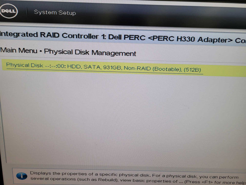 Dell PowerEdge R330 - Xeon E3-1230 v6 | 16GB RAM | 1TB HD | PERC H330 | 2xPSU Q%