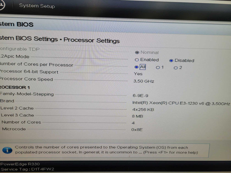 Dell PowerEdge R330 - Xeon E3-1230 v6 | 16GB RAM | 1TB HD | PERC H330 | 2xPSU Q%