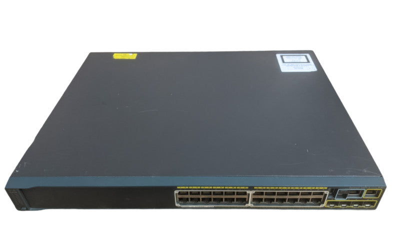 Cisco WS-2960S-24pS-L V02 | 24 Port Gigabit PoE w/ 4x SFP Network Switch