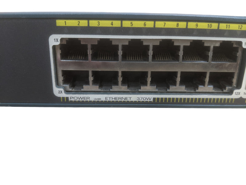 Cisco WS-2960S-24pS-L V02 | 24 Port Gigabit PoE w/ 4x SFP Network Switch