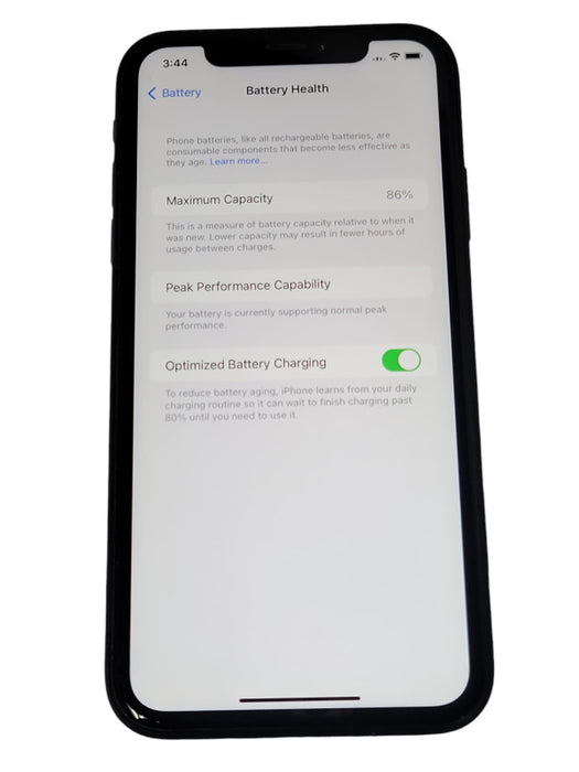 iPhone XR Unlocked 64GB Phone, 86% battery capacity _