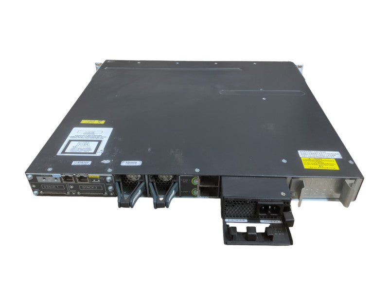 Cisco WS-C3750X-48PF-L | 48-Port PoE+ Gigabit Switch | 1x 1100W PSU Q