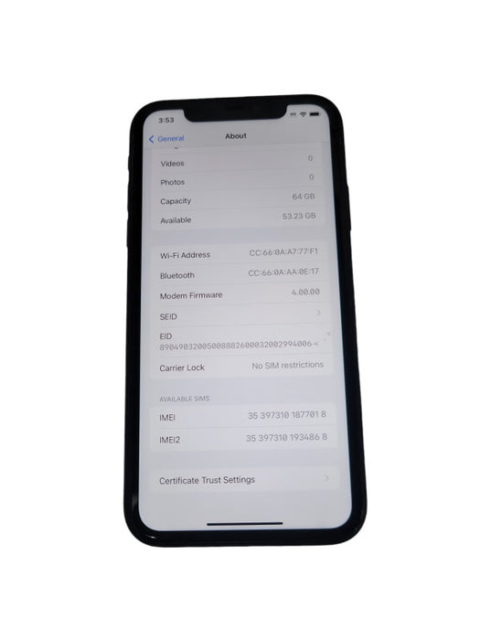 Apple iPhone 11 64GB unlocked phone  _
