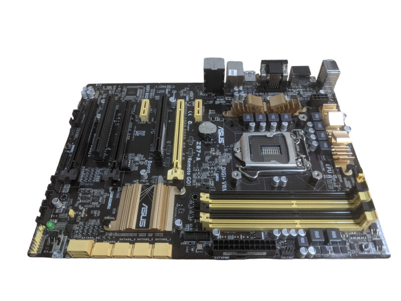 ASUS Z87-A Motherboard | No Heatsink | No CPU | I/O Shield