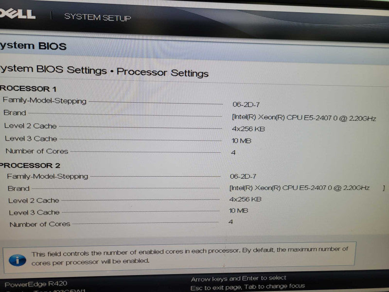 Dell PowerEdge R420 - 2x Xeon 2407 0 | 32GB RAM | NO HDD | NO PERC | 2xPSU  %