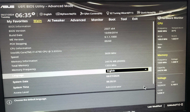 Cooler Master Custom PC i7-4790 CPU 3.6GHz| 24GB RAM | 500GB SSD | 2GB NVDIA GeForce GTX 760