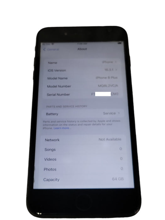 Apple iPhone 8 Plus 64GB UNLOCKED PHONE, READ _