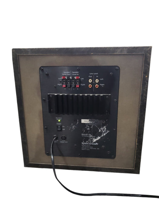 SpeakeCraft BassX-10 Powered Subwoofer - For Parts