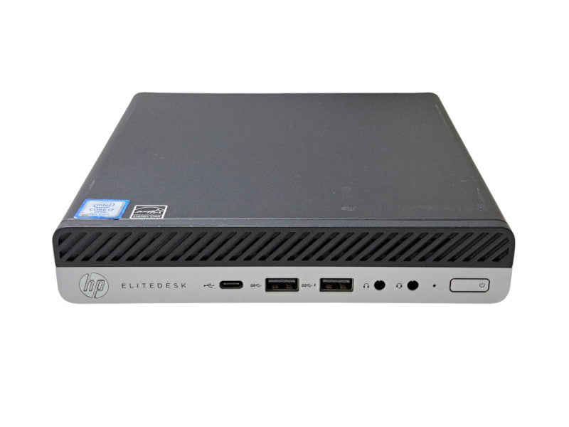HP EliteDesk 800 G4 DM USFF | i7-8700T @ 2.40GHz 6C, 8GB DDR4, 256GB NVMe