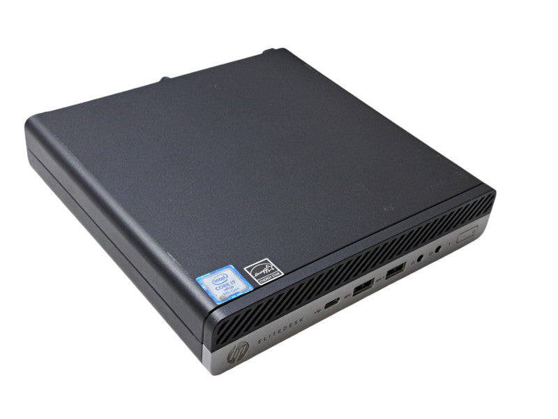 HP EliteDesk 800 G4 DM USFF | i7-8700T @ 2.40GHz 6C, 8GB DDR4, 256GB NVMe