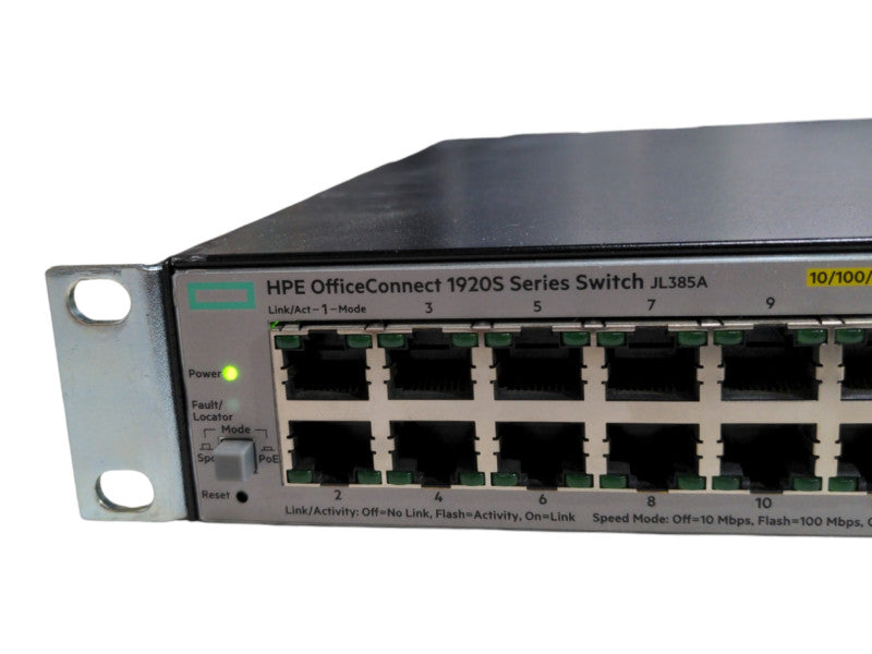 HPE OfficeConnect 1920s JL385A | 24 Port Gigabit PoE+ Network Switch
