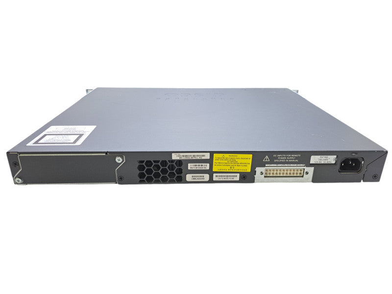 Cisco WS-C2960X-48FPS-L V02 | 48 Port Gigabit PoE+ 740W Switch | 4x SFP