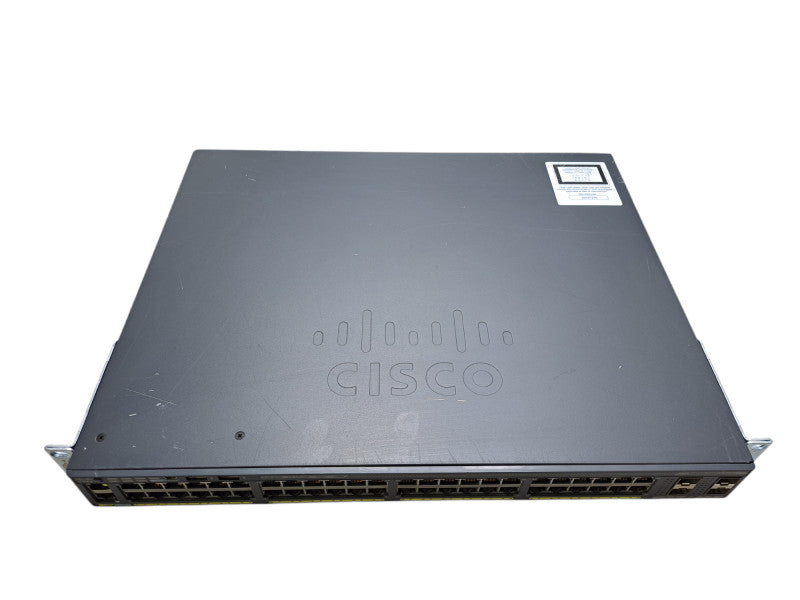 Cisco WS-C2960X-48FPS-L V02 | 48 Port Gigabit PoE+ 740W Switch | 4x SFP