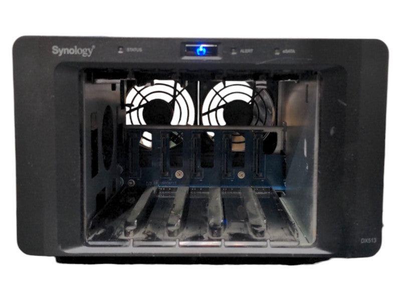 Synology DX510 5-Bay Disk Station Expansion Unit, No Caddies, READ