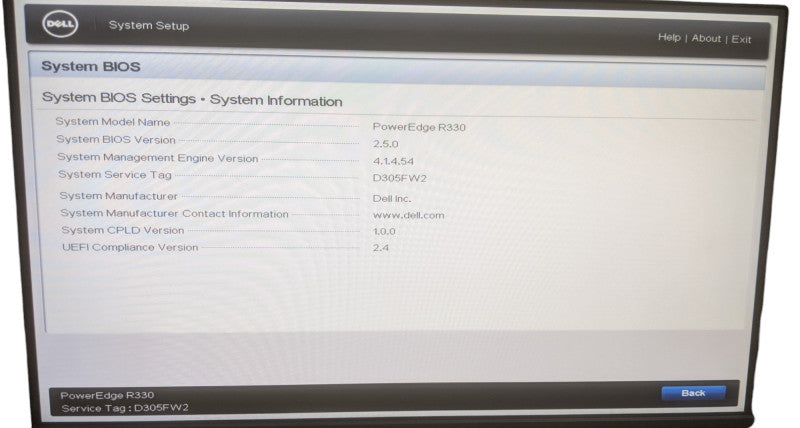 Dell PowerEdge R330 | Intel Xeon E3-1220 v5 | 16GB DDR4 | 1TB HDD | H330