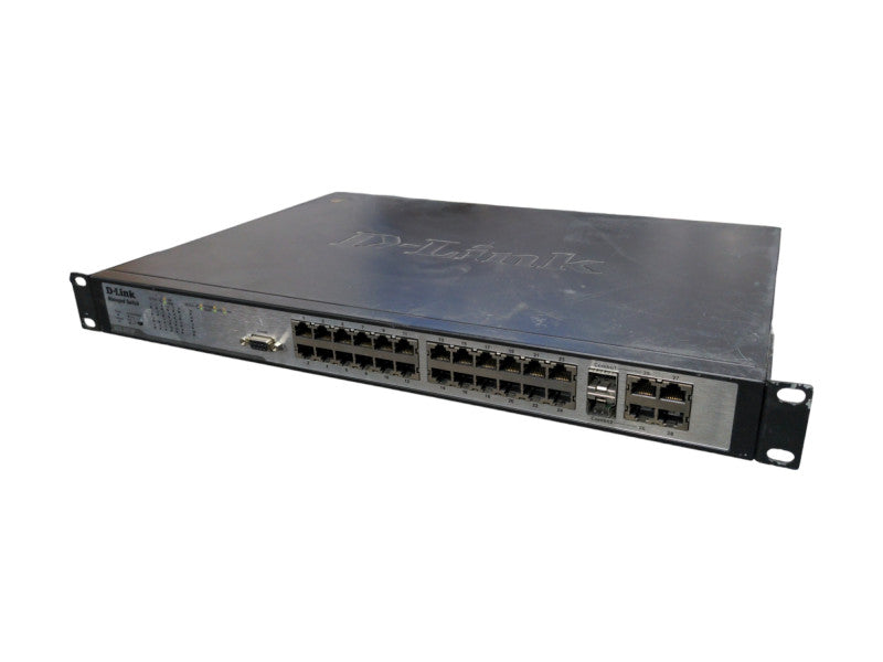 D-Link 28-Port Managed Switch DES-3028P Gigabit Ethernet w/Rack Mount Ears