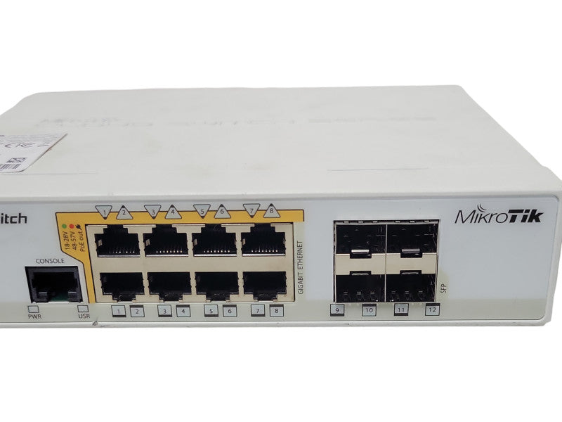 Mikrotik CRS112-8P-4S-IN Cloud Router Switch _