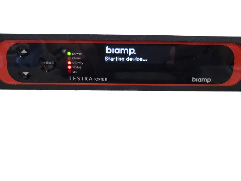Biamp Tesira Forte AVB TI Digital Audio Signal Processor 12-Input 8-Output