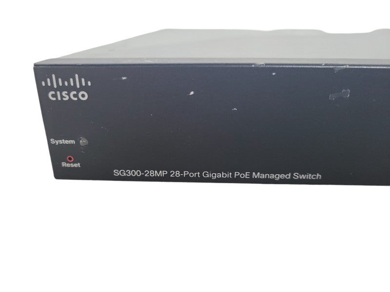Cisco SG300-28MP 28-port Gigabit Max-PoE Managed Switch !