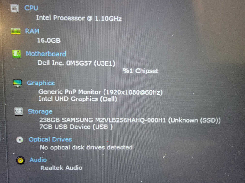 Dell Latitude 7410 | 6-Core i7-10810U @1.1GHz | 16GB RAM | 256GB SSD  Lap200