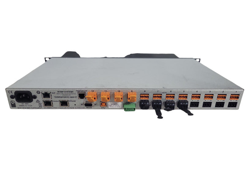 BIAMP Systems TesiraForte DAN VT Digital Audio Processor !