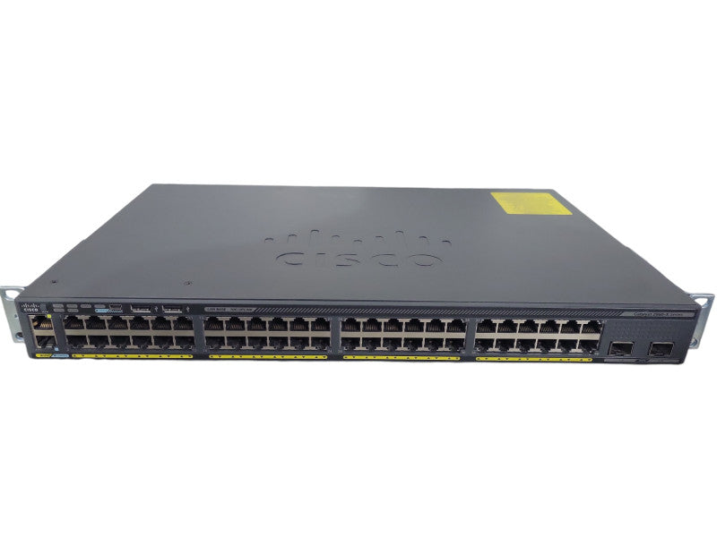 Cisco WS-C2960X-48TD-L, 48 Port Gigabit Switch, 2x 10G SFP+ UpLink !