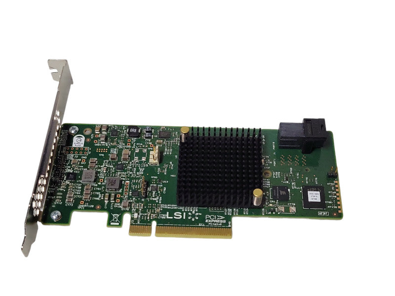 LSI MegaRAID 9341-4i 4-Port 12Gb/s SATA+SAS PCIe 3.0 Full Height RAID Control _