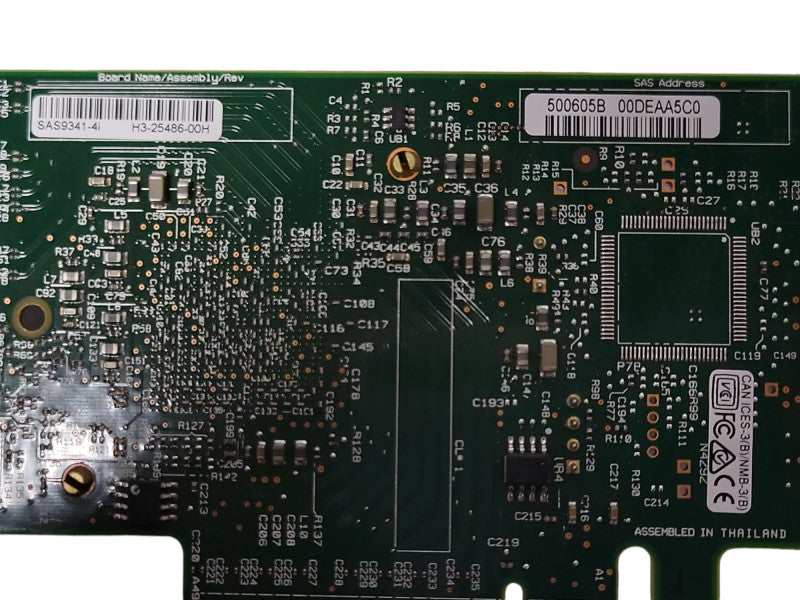 LSI MegaRAID 9341-4i 4-Port 12Gb/s SATA+SAS PCIe 3.0 Full Height RAID Control _