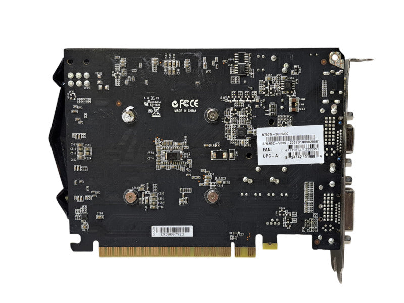 MSI NVIDIA GeForce GTX 750 Ti PCI Express PCI-E Graphics Card N750Ti-2GD5/OC
