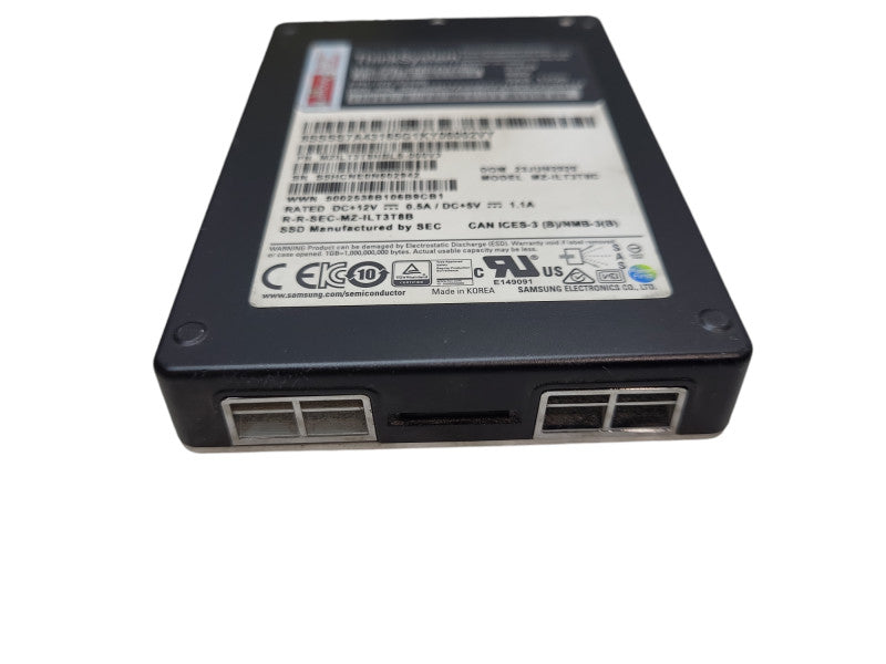 Samsung 3.84TB 2.5" SAS SSD 12GBPS  MZ1LT3T8HALS Lenovo |100% Health Q&
