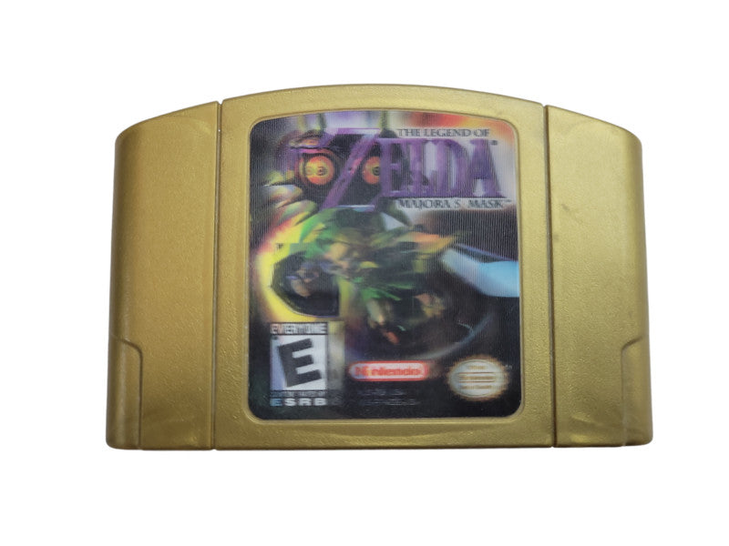 N64 Legend of Zelda Majora's Mask Gold CE - Cartridge Only %