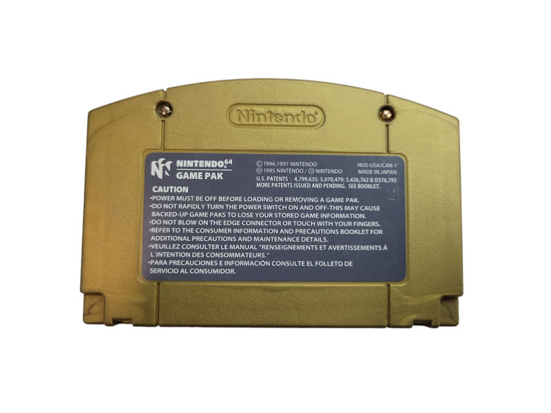 N64 Legend of Zelda Majora's Mask Gold CE - Cartridge Only %