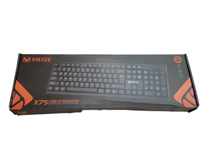 MIXIE X7S Wired USB Keyboard Q%