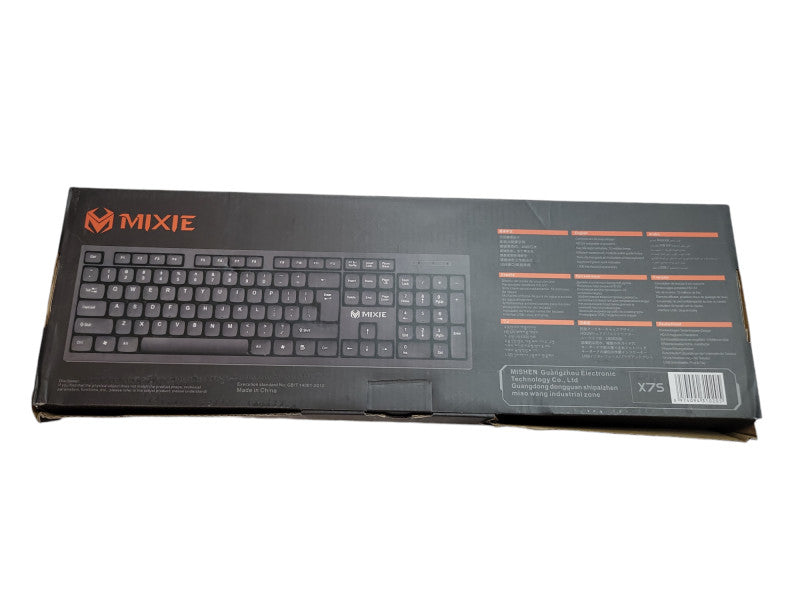 MIXIE X7S Wired USB Keyboard Q%