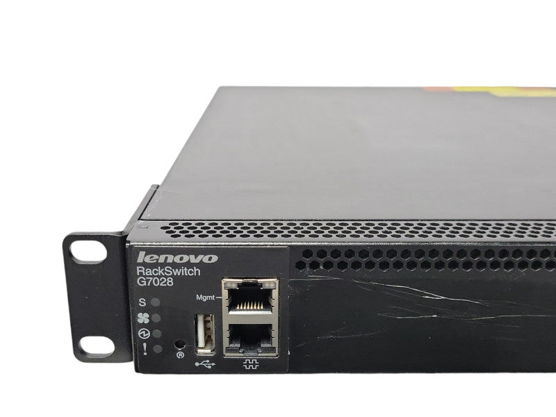 Lenovo RackSwitch G7028 Ethernet Switch Layer 2 1/10 Gigabit Ethernet _