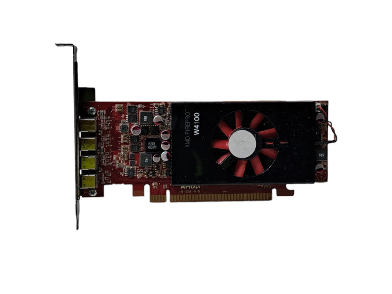 AMD FIREPRO W4100 | 2GB GDDR5 Graphics Card | 4x Mini DP