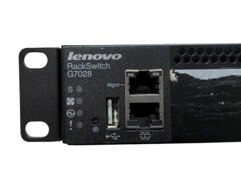 Lenovo RackSwitch G7028 Ethernet Switch Layer 2 1/10 Gigabit Ethernet
